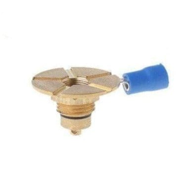 510 Brass Connector w/ Solder Ring Terminal 22mm Blue Misc Accessories