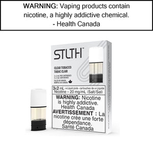 STLTH Pods Clear Tobacco Pre-Filled Pods
