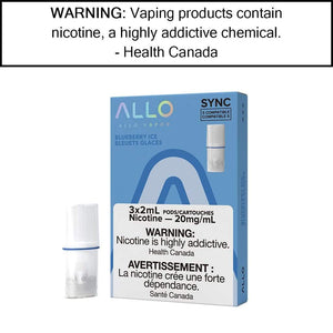 Allo Sync Pod Pack Blueberry Ice / 20mg/mL Pre-Filled Pods