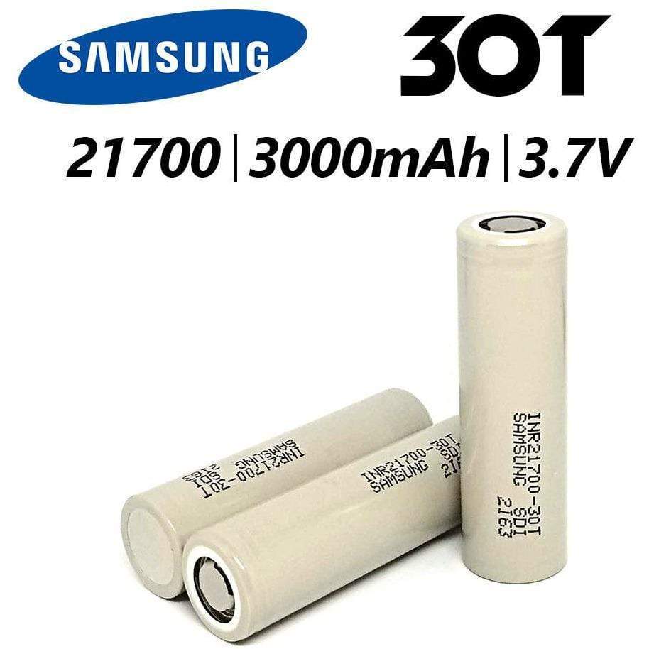 Samsung 30T 21700 3000mAh Mod Batteries
