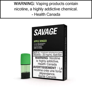 Savage - STLTH Pods Apple Ringer / 20mg/mL Pre-Filled Pods