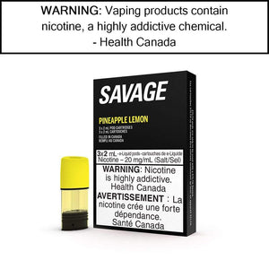 Savage - STLTH Pods Pineapple Lemon / 20mg/mL Pre-Filled Pods