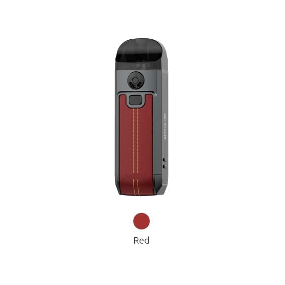 SMOK Nord 4 Pod Kit (2ML CRC) Red - Leather Pod Systems
