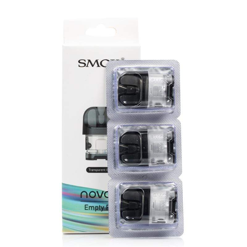 SMOK NOVO 4 Replacement Pods (CRC) Transparent Black - LP1 Replacement Pods