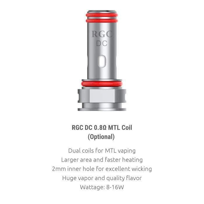 SMOK RGC Replacement Coils 0.6ohm DC MTL (1pc/coil) Replacement Coils