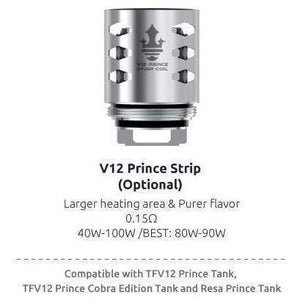 SMOK TFV12 Prince Replacement Coils V12 PRINCE STRIP (1pc/coil) Replacement Coils