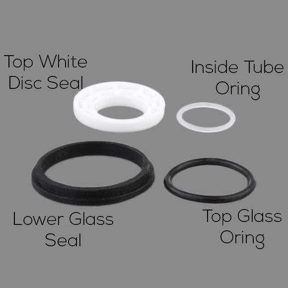 SMOK TFV8 Baby V2 Replacement Seals Top White Disc Seal / White Seals/Oring's