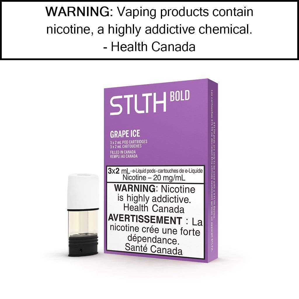 STLTH Pods Grape Ice / 20mg/mL - Bold Pre-Filled Pods