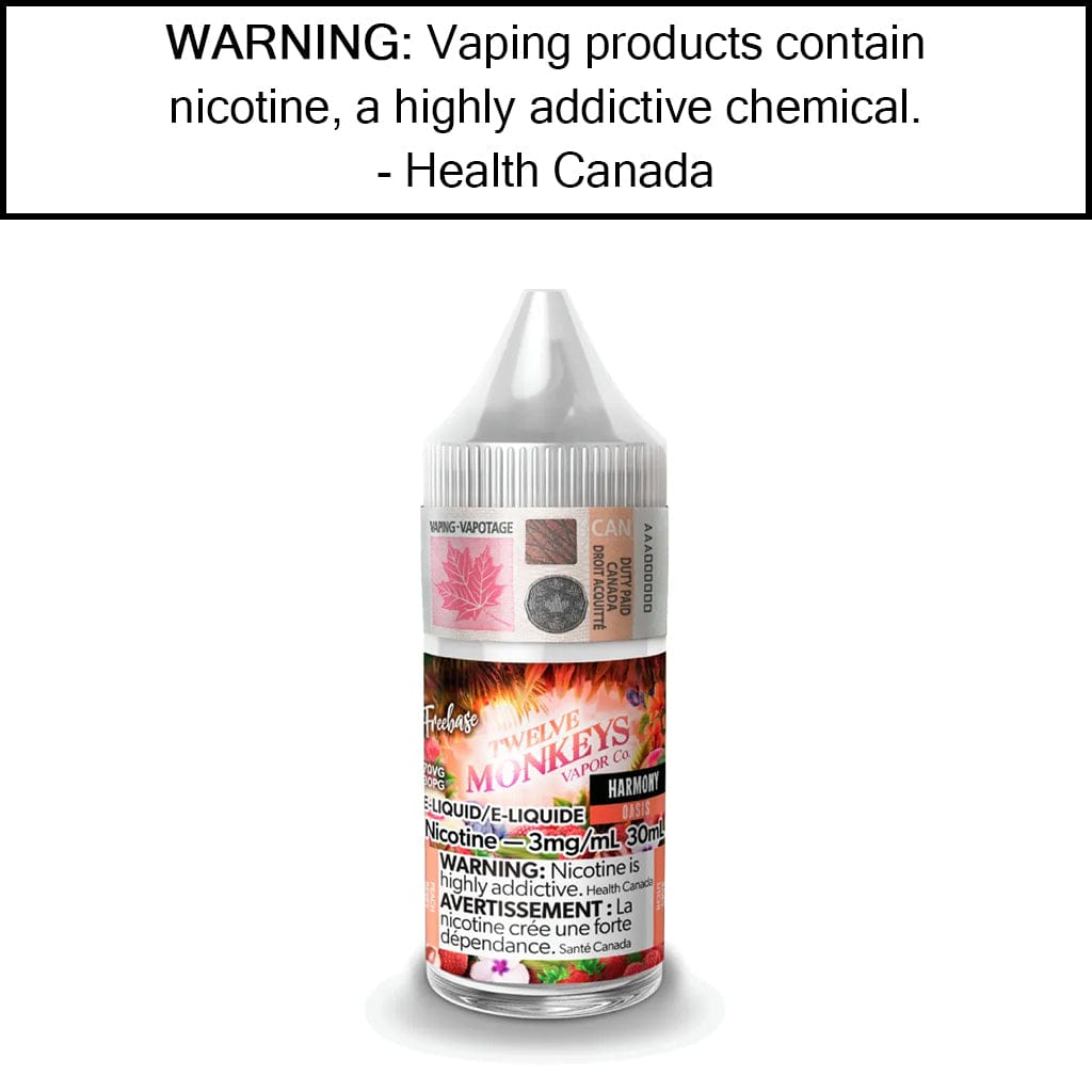 12 Monkeys - Freebase - 30ML Regular E-Liquids