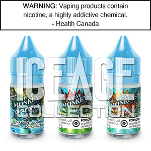 12 Monkeys Ice Age Nic Salts Salt Based E-Liquids