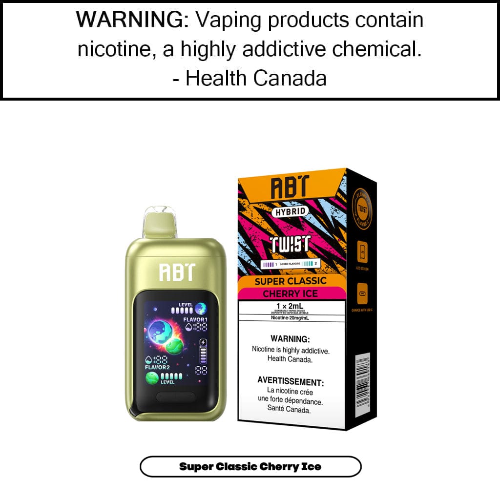 ABT Twist 40K - Disposable Super Classic / Cherry Ice - 20MG/ML Disposable