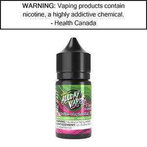 AllDay Vapor - Amped - Salt Pineapple Guava Kiwi 20MG Salt Based E-Liquids