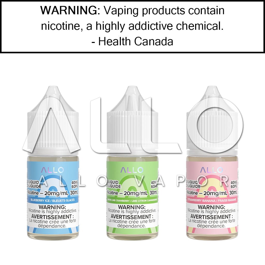 ALLO E-Liquid Salts Salt Based E-Liquids