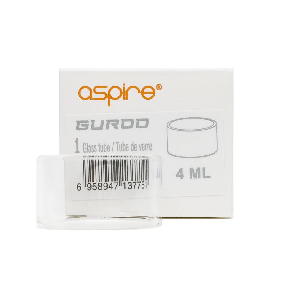 Aspire Guroo Replacement Glass 4mL Straight Glass