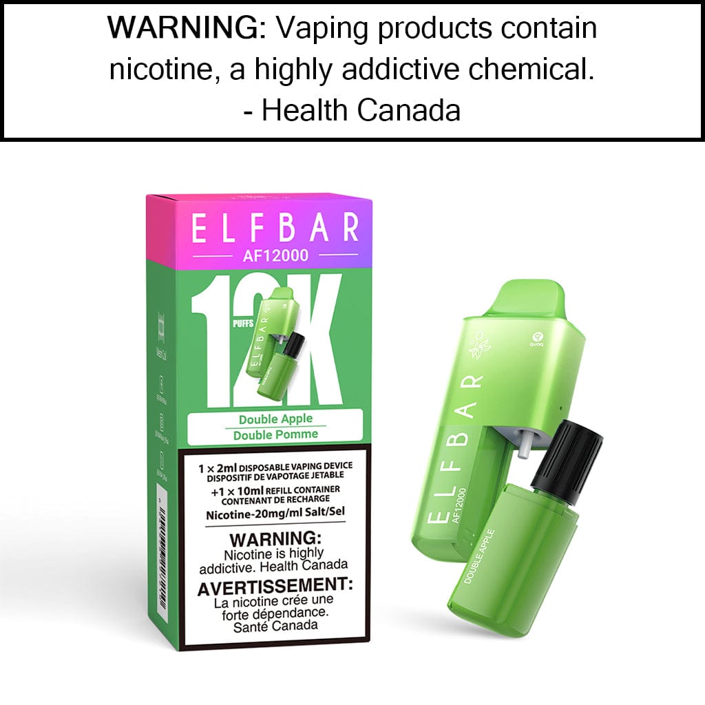 Elf Bar AF12K - Disposable Double Apple Disposable