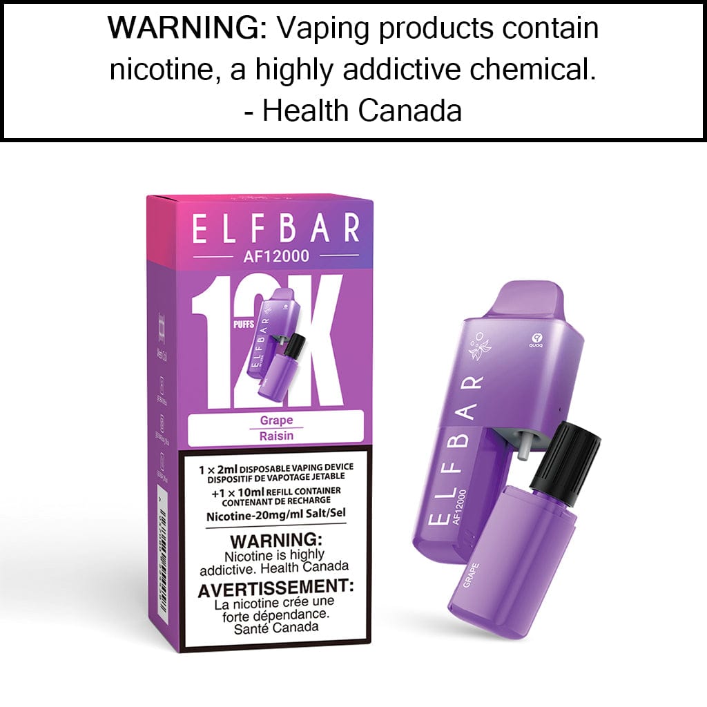 Elf Bar AF12K | Disposable 20 mg/mL | VAPE - All Day Vapes Elf Bar AF12K | Disposable 20 mg/mL | VAPE - All Day Vapes