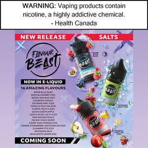 Flavour Beast E-Liquid - 30ml Salt Salt Based E-Liquids