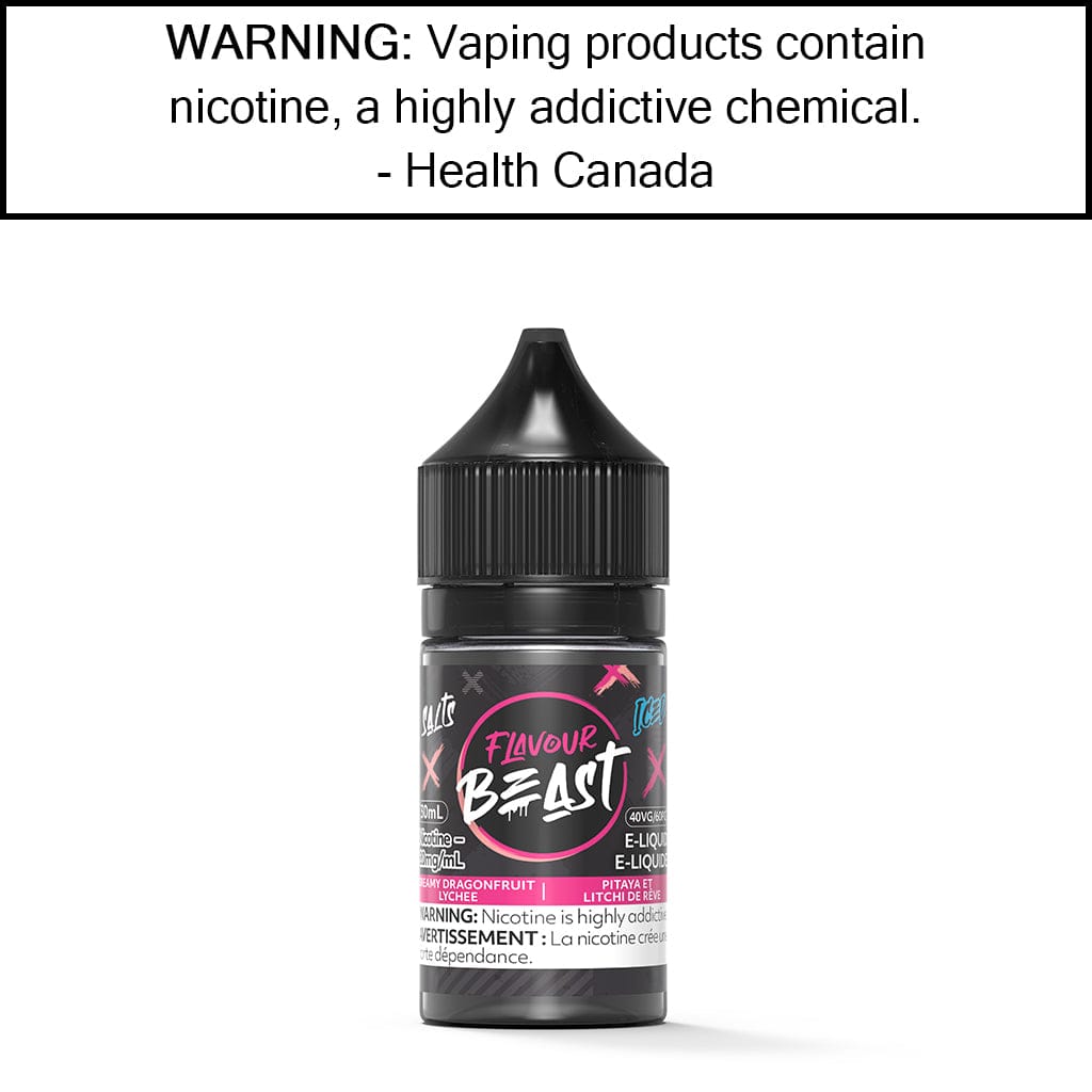 Flavour Beast E-Liquid Salts Dreamy Dragonfruit Lychee - Iced - 10MG/ML Salt Based E-Liquids