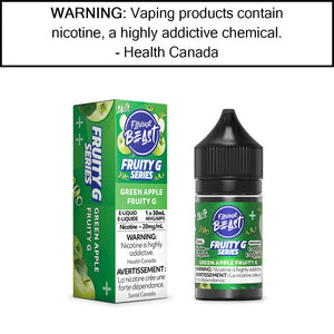 Flavour Beast Fruity G - Salt Green Apple - 20MG/ML Salt Based E-Liquids
