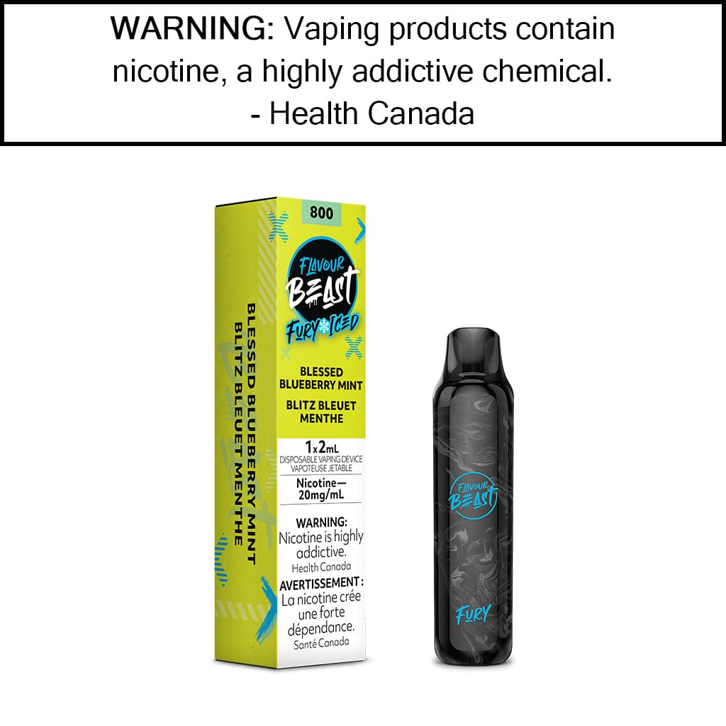 Flavour Beast Fury Disposables Blessed Blueberry Mint - Iced Disposable