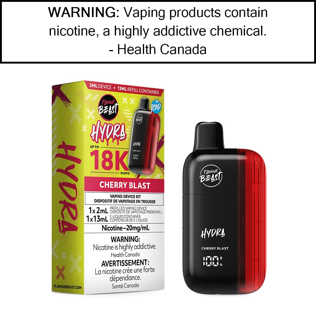 FLAVOUR BEAST HYDRA 18K PUFF DISPOSABLE | 20MG/ML - All Day Vapes FLAVOUR BEAST HYDRA 18K PUFF DISPOSABLE | 20MG/ML - All Day Vapes