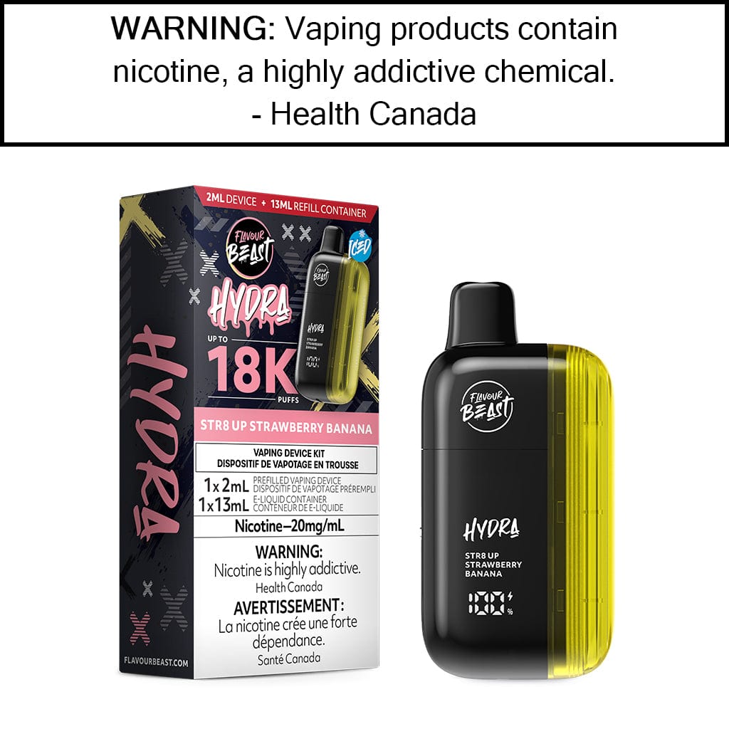 FLAVOUR BEAST HYDRA 18K PUFF DISPOSABLE | 20MG/ML - All Day Vapes FLAVOUR BEAST HYDRA 18K PUFF DISPOSABLE | 20MG/ML - All Day Vapes