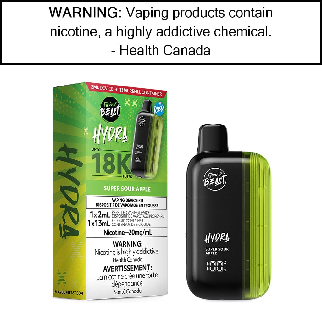 FLAVOUR BEAST HYDRA 18K PUFF DISPOSABLE | 20MG/ML - All Day Vapes FLAVOUR BEAST HYDRA 18K PUFF DISPOSABLE | 20MG/ML - All Day Vapes