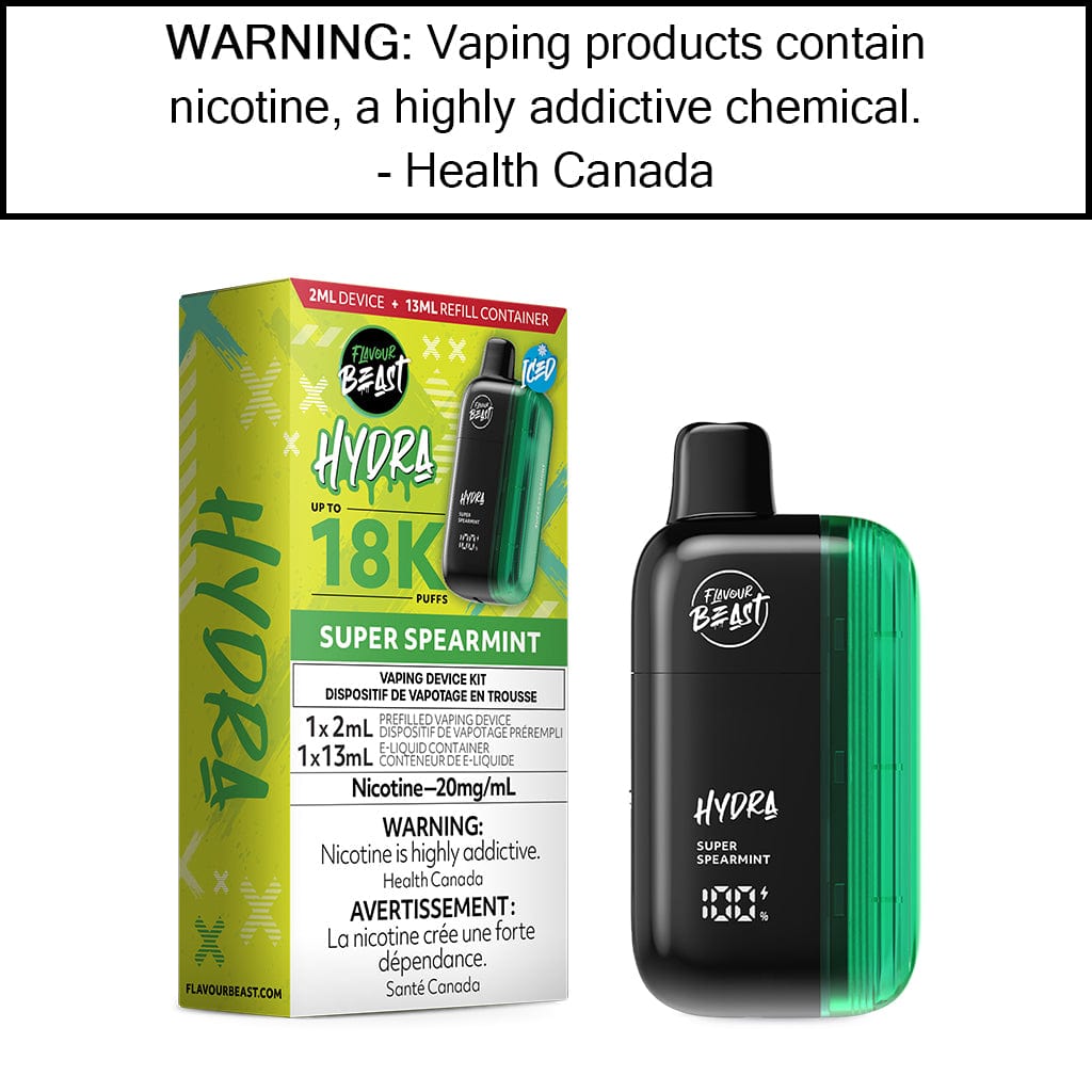 FLAVOUR BEAST HYDRA 18K PUFF DISPOSABLE | 20MG/ML - All Day Vapes FLAVOUR BEAST HYDRA 18K PUFF DISPOSABLE | 20MG/ML - All Day Vapes