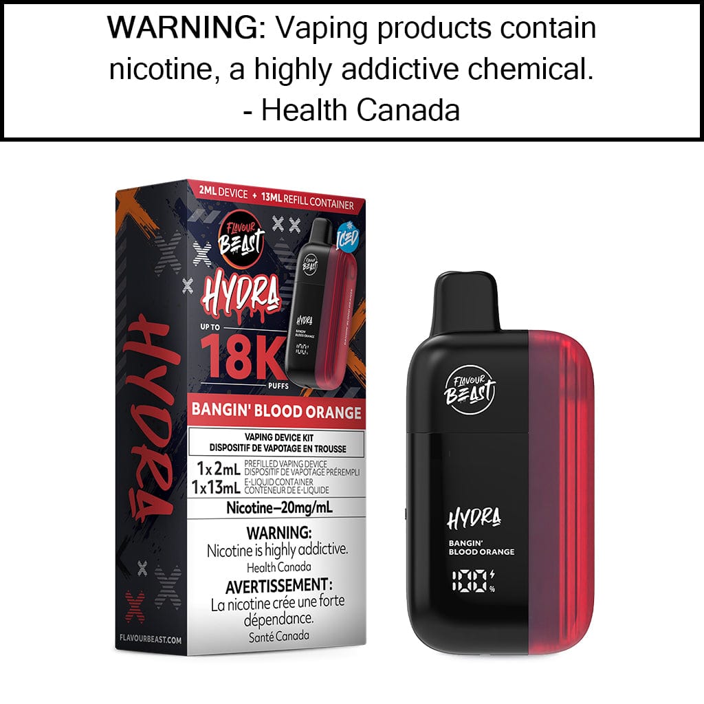 FLAVOUR BEAST HYDRA 18K PUFF DISPOSABLE | 20MG/ML - All Day Vapes FLAVOUR BEAST HYDRA 18K PUFF DISPOSABLE | 20MG/ML - All Day Vapes