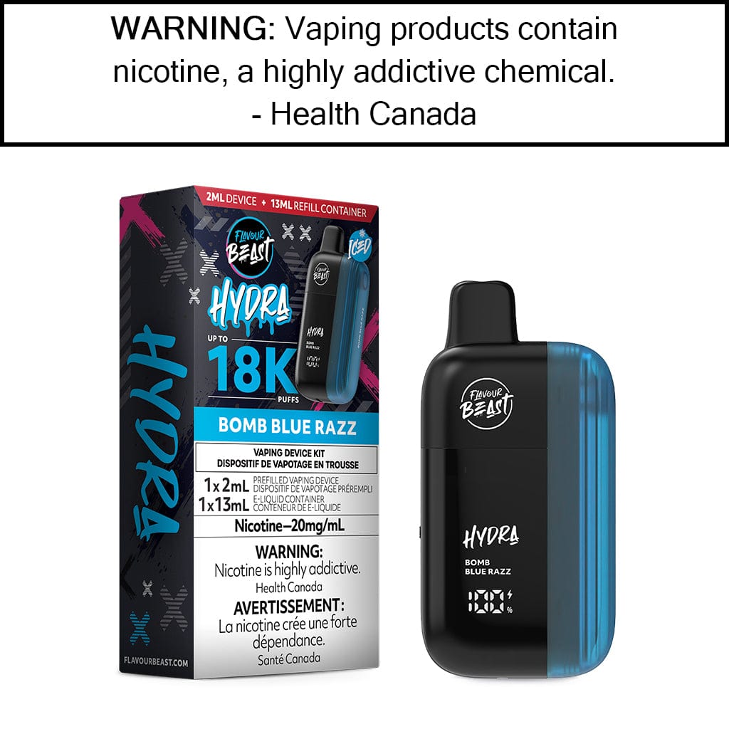 FLAVOUR BEAST HYDRA 18K PUFF DISPOSABLE | 20MG/ML - All Day Vapes FLAVOUR BEAST HYDRA 18K PUFF DISPOSABLE | 20MG/ML - All Day Vapes