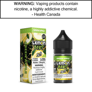 Flavour Beast - Lemon Beast - Salt Green Apple Lemon - 20MG/ML Salt Based E-Liquids