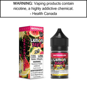 Flavour Beast - Lemon Beast - Salt Watermelon Lemon - 20MG/ML Salt Based E-Liquids