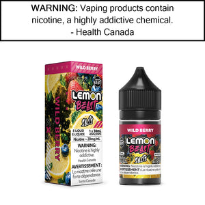 Flavour Beast - Lemon Beast - Salt Wild Berry Lemon - 20MG/ML Salt Based E-Liquids