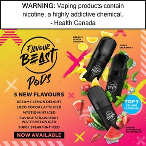Flavour Beast Pod Pack Pre-Filled Pods