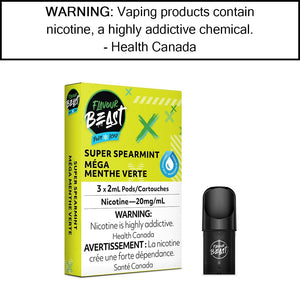 Flavour Beast Pod Pack Super Spearmint Pre-Filled Pods