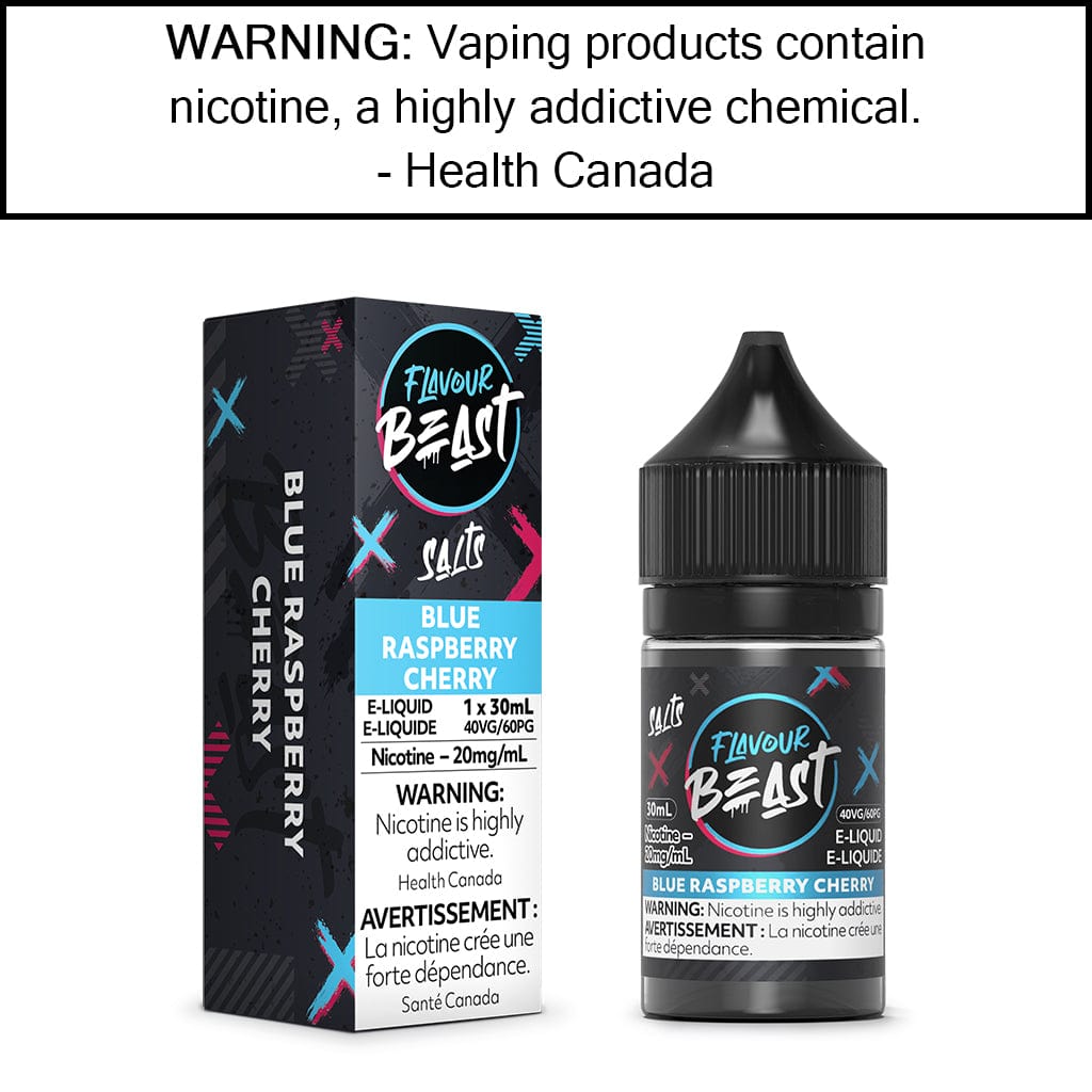 Flavour Beast - Salt Blue Raspberry Cherry - 20MG/ML Salt Based E-Liquids