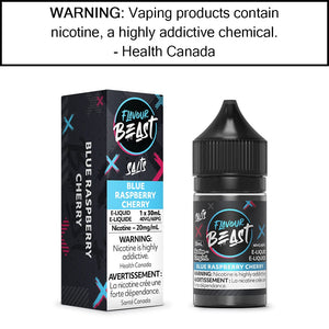Flavour Beast - Salt Blue Raspberry Cherry - 20MG/ML Salt Based E-Liquids