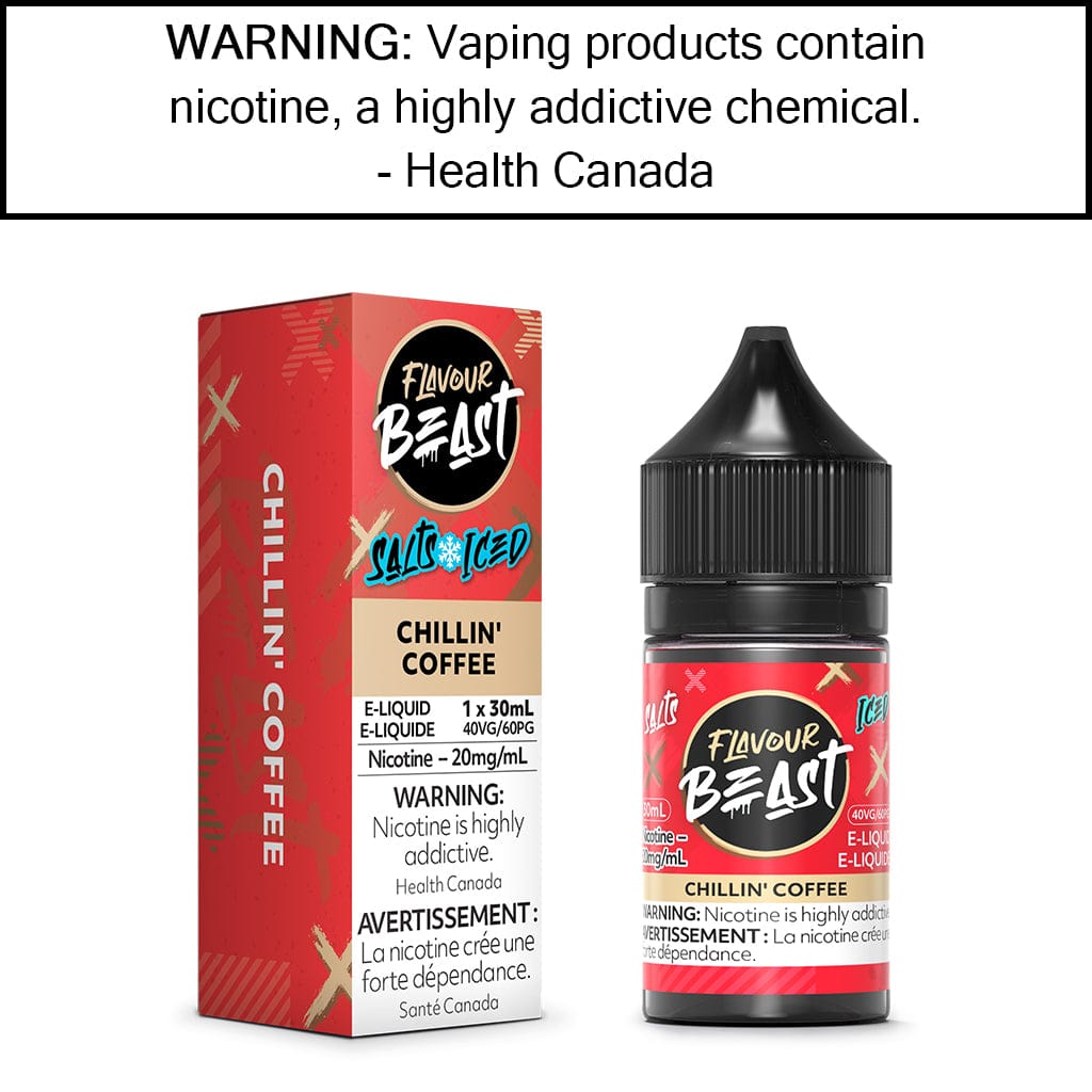 Flavour Beast - Salt Chillin' Coffee - 20MG/ML Salt Based E-Liquids