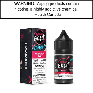 Flavour Beast - Salt Hawaiian Red - Iced - 20MG/ML Salt Based E-Liquids