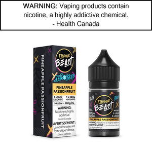 Flavour Beast - Salt Pineapple Passionfruit - Iced - 20MG/ML Salt Based E-Liquids