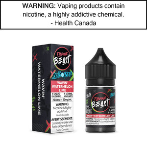 Flavour Beast - Salt Wavin' Watermelon Lime - Iced - 20MG/ML Salt Based E-Liquids