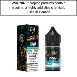 Flavour Beast X 12 Monkeys - Salt Tropika - Iced - 20MG/ML Salt Based E-Liquids