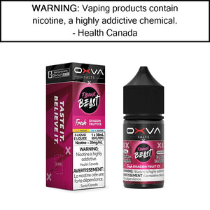 Flavour Beast X OXVA - Salt Fresh Dragon Fruit - Iced - 20MG/ML Salt Based E-Liquids