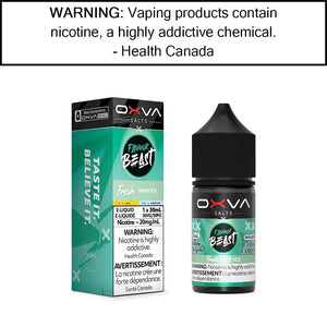Flavour Beast X OXVA - Salt Fresh Mint - Iced - 20MG/ML Salt Based E-Liquids