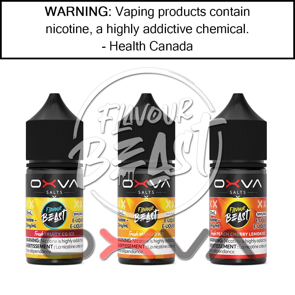 Flavour Beast X OXVA - Salt Salt Based E-Liquids