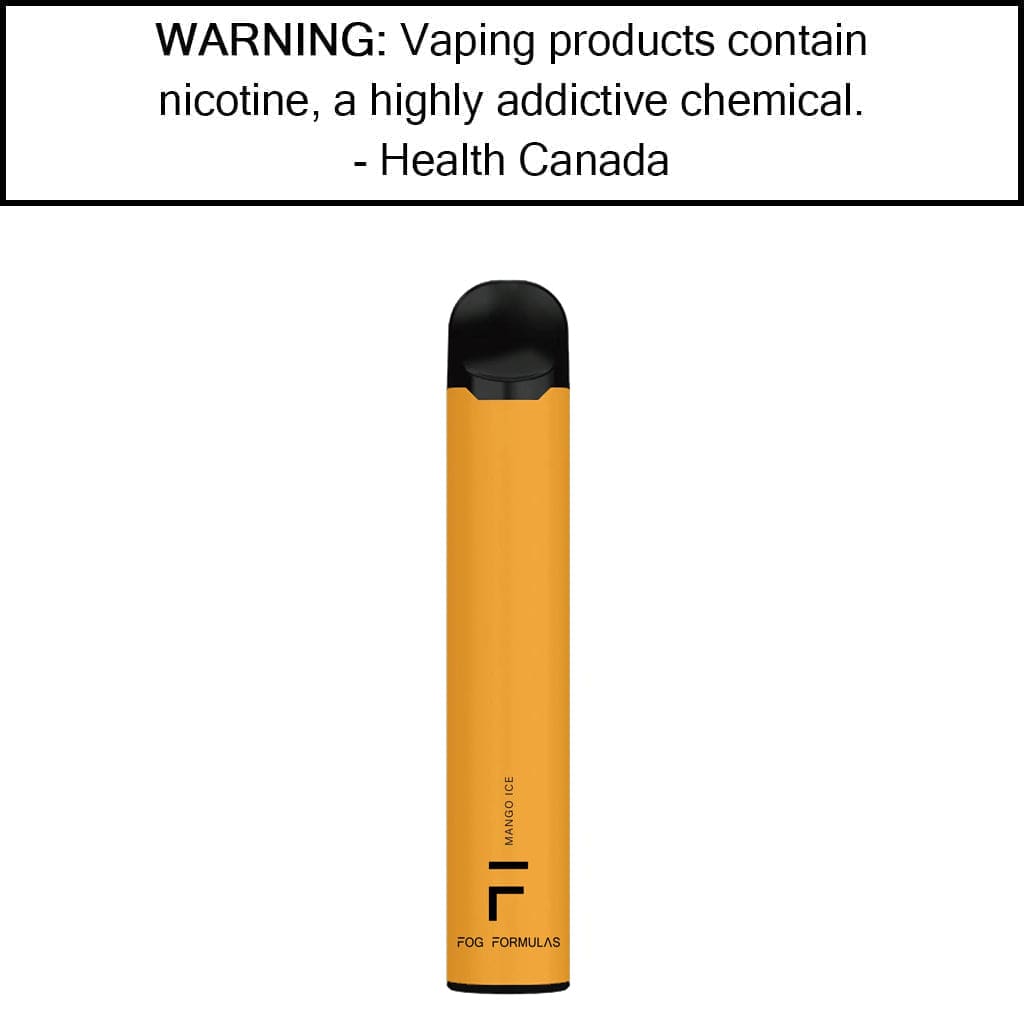 Fog Formulas 1600 - Disposable Mango Ice / 20 MG/ML Disposable