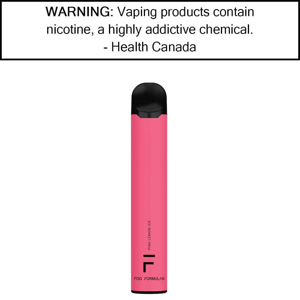 Fog Formulas 1600 - Disposable Pink Lemon Ice / 20 MG/ML Disposable