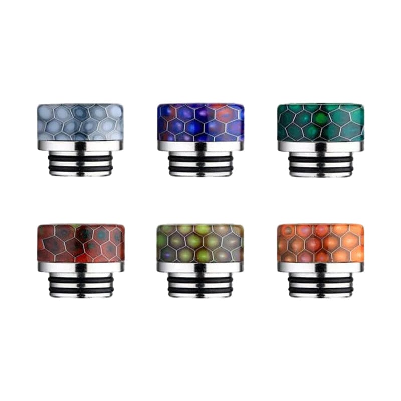 FV Resin Stainless Steel Hybrid 810 Drip Tip Short Drip Tips