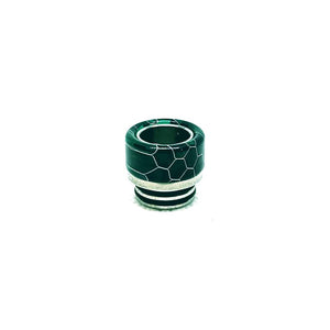 FV Resin Stainless Steel Hybrid 810 Drip Tip Short Green Drip Tips