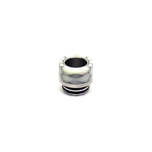 FV Resin Stainless Steel Hybrid 810 Drip Tip Short White Drip Tips